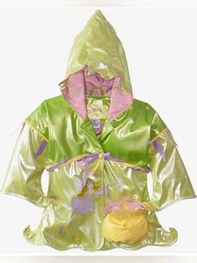 Kidorable Whimsical Fairy Raincoat, sz 6/6X